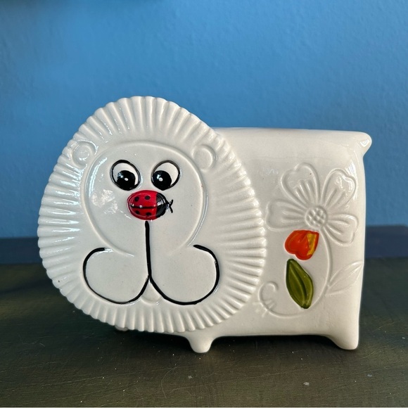 Vintage Toscany Lion Piggy Bank from Japan - Picture 1 of 6
